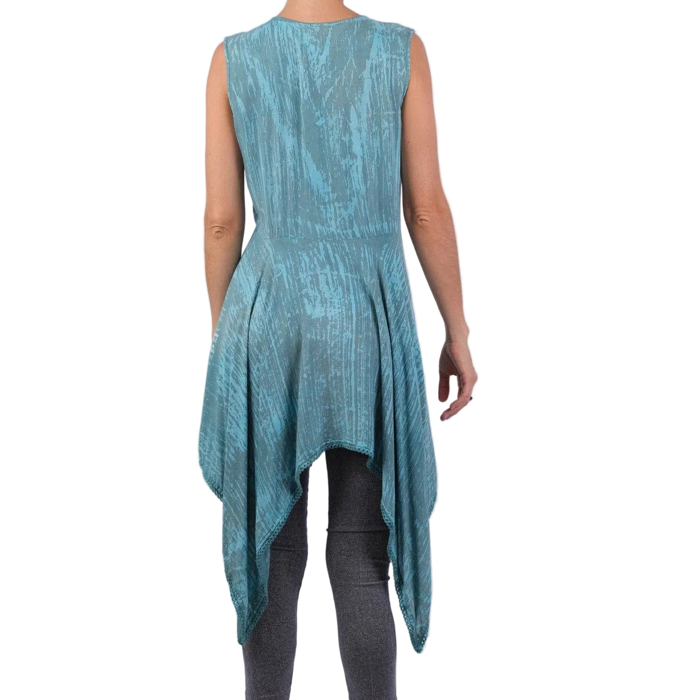 Colors of the Sea Batik Bohemian Dress