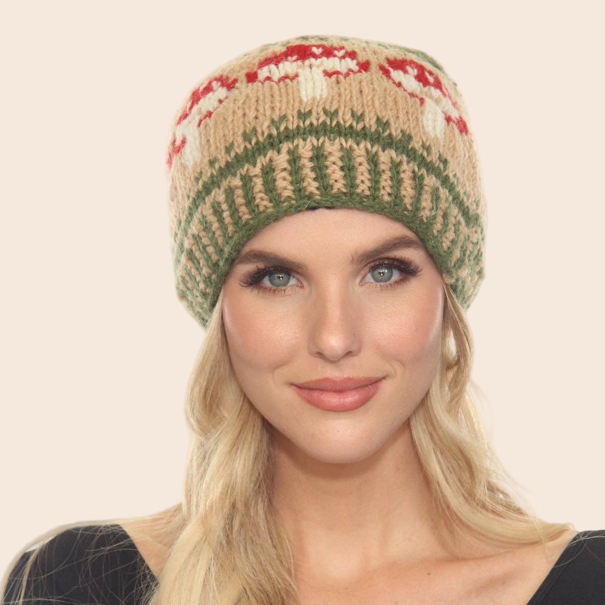 Wild Mushroom Slouchy Beanie