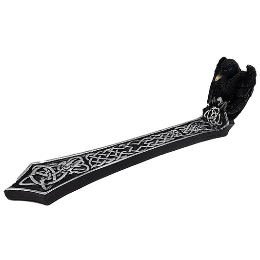 Raven Incense Boat Burner