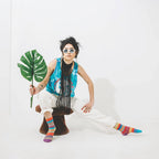 Cosmos Crew Socks | USA Made Sustainable Mismatched Socks