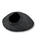 Charcoal Felted Plain Design Cat House