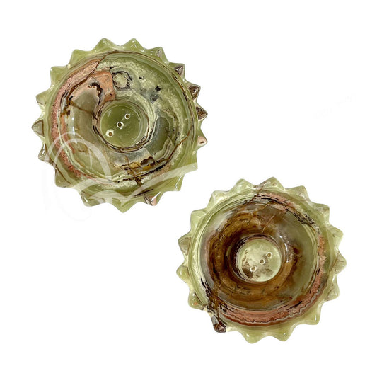 Green Onyx Incense Burner