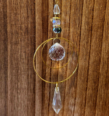 Colorful Crystal Suncatchers