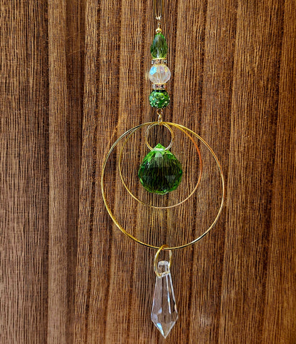 Colorful Crystal Suncatchers