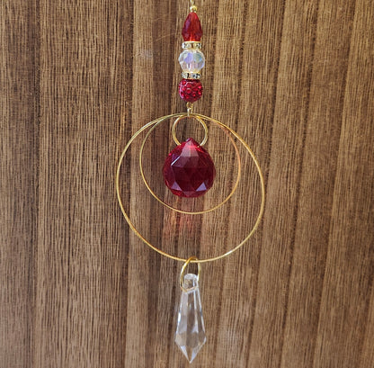 Colorful Crystal Suncatchers