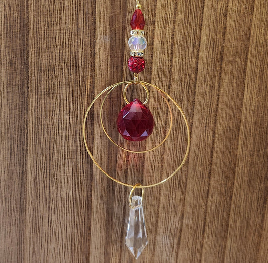 Colorful Crystal Suncatchers