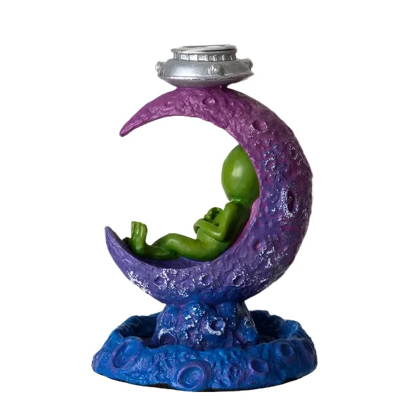 Alien on Moon Backflow Burner