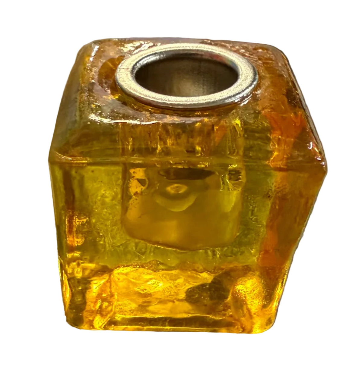Cube Glass Spell Candle Holder