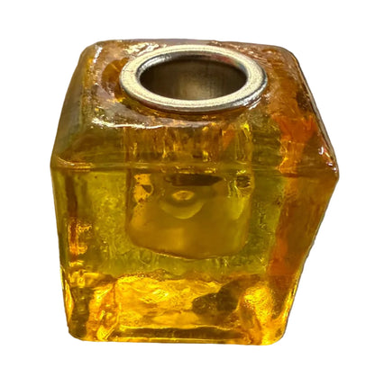 Cube Glass Spell Candle Holder