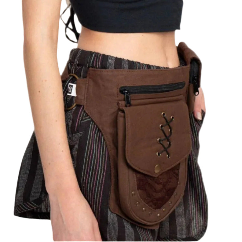 Lace Detailed Hip Bag