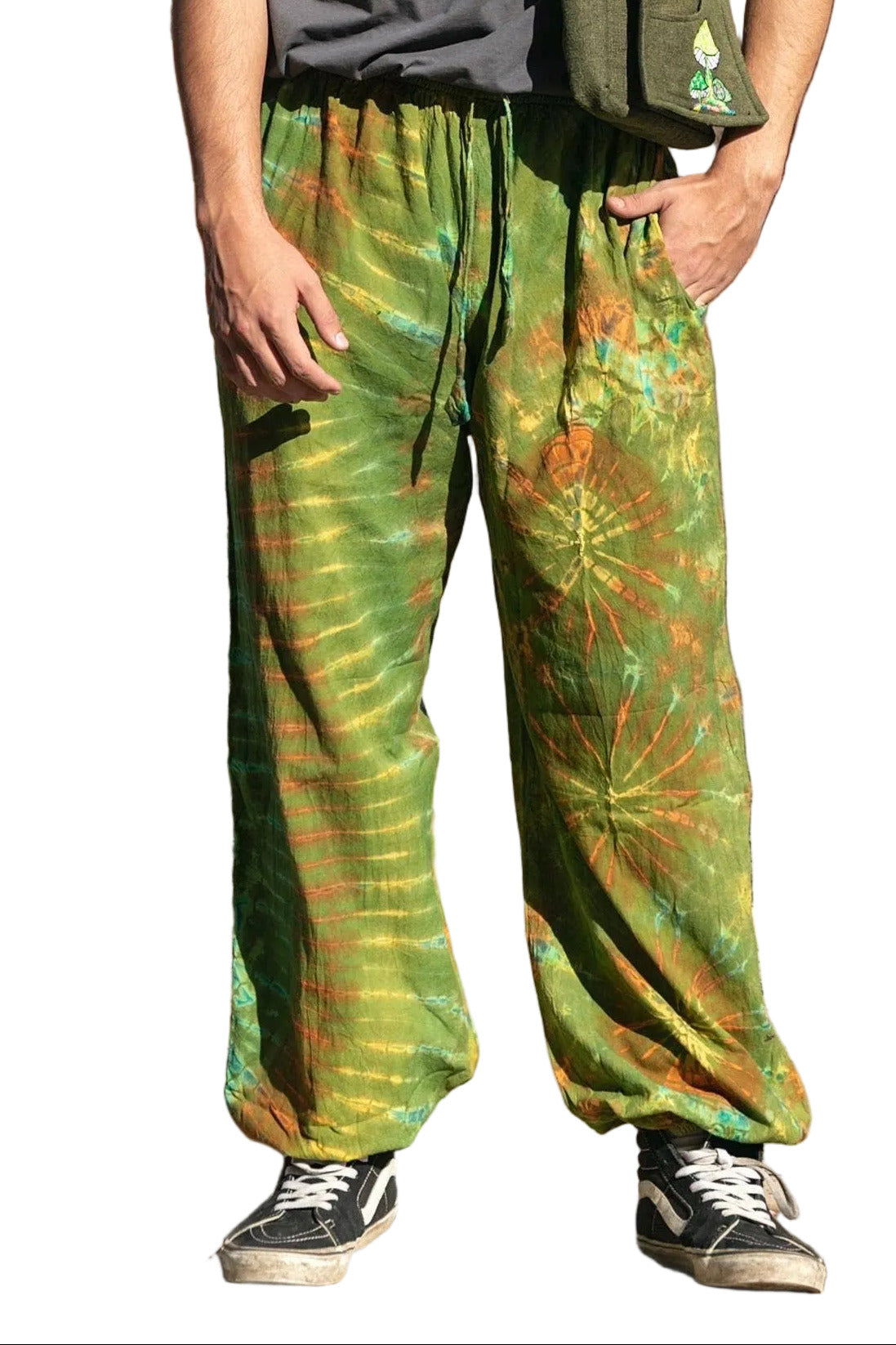 Unisex Tie Dye Harem Pants