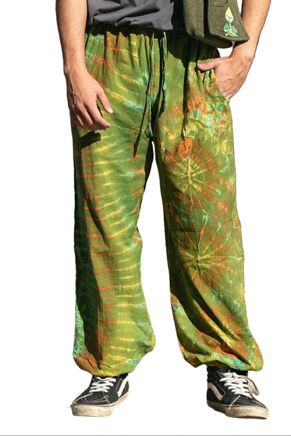 Unisex Tie Dye Harem Pants