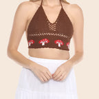 Mushrooms Crochet Top