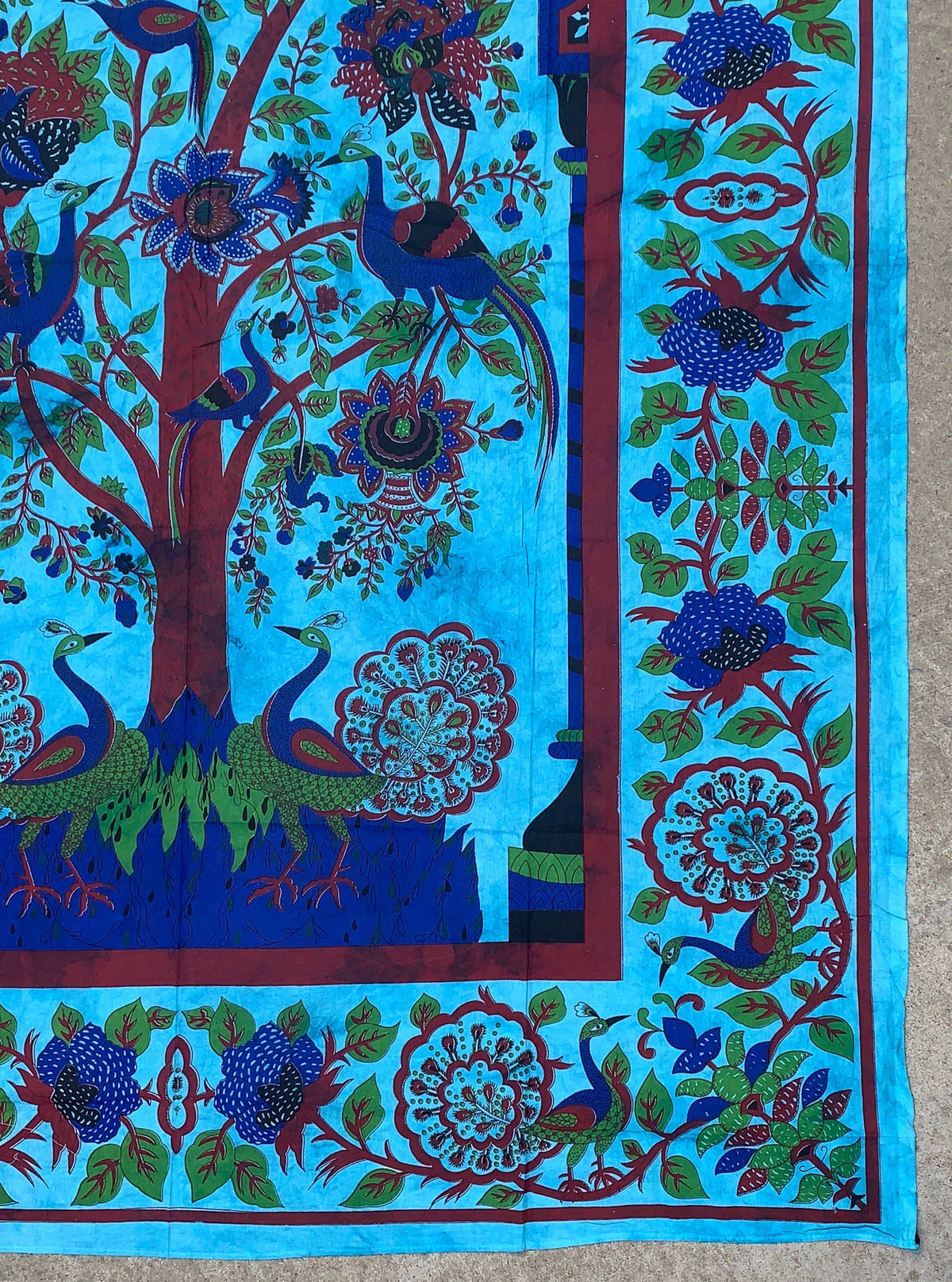 Temple Tree Of Life Tapestry Wall Hanging Decor Beach Throw