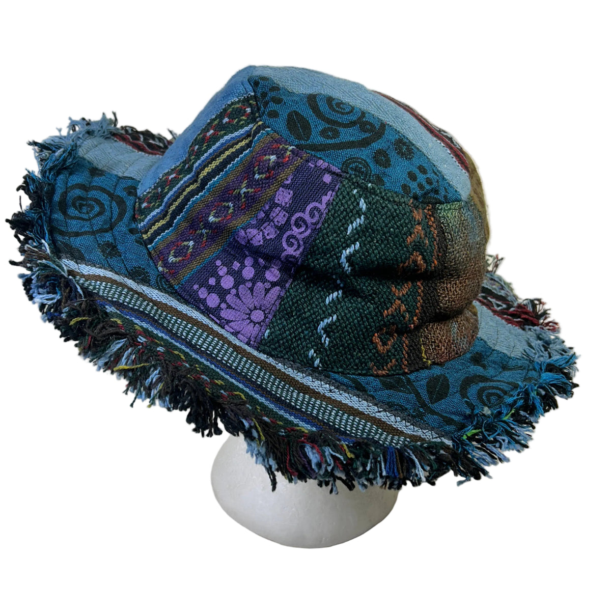 Overdye Patchwork Hat