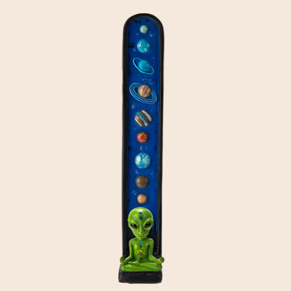 Alien and Planet Incense Burner