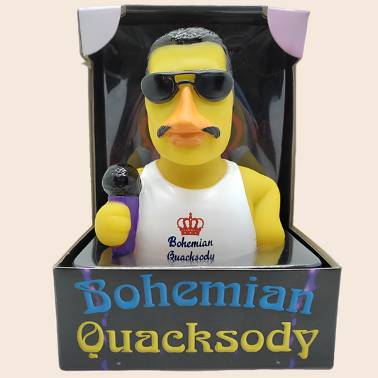 Celebriducks Bohemian Quacksody Rubber Duck