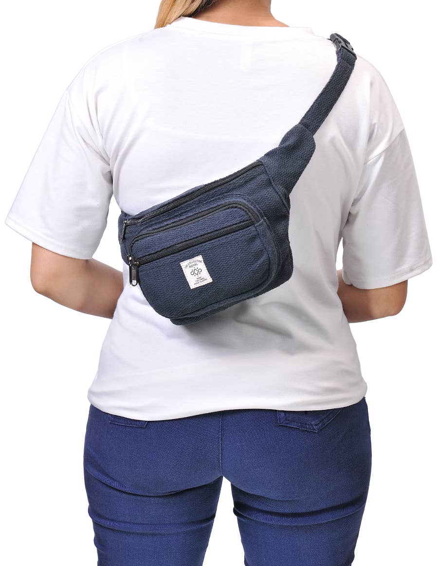 Hippie Boho Hemp Cotton Bohemian Fanny Pack