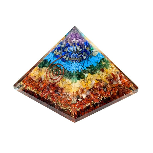 Orgonite Pyramid - 7 Chakra