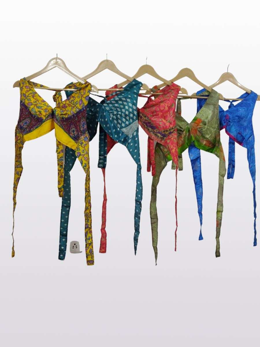 Silk Halter Top