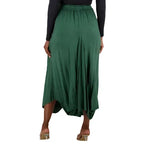 Acid Wash Skirt with Front Pockets