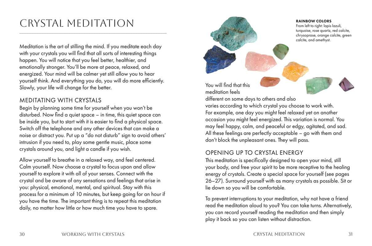 Pocket Crystal Healer (Hardcover) by Philip Permutt