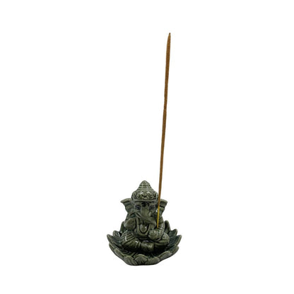 Ganesh Ceramic Incense Holder