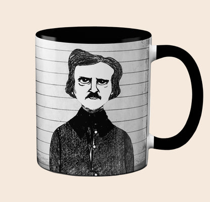 Poe Boy Black Coffee Mug