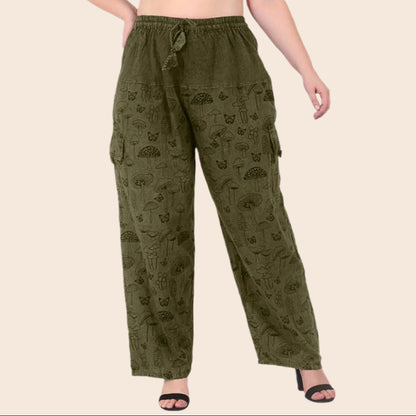Mushroom Pant with Side Pockets