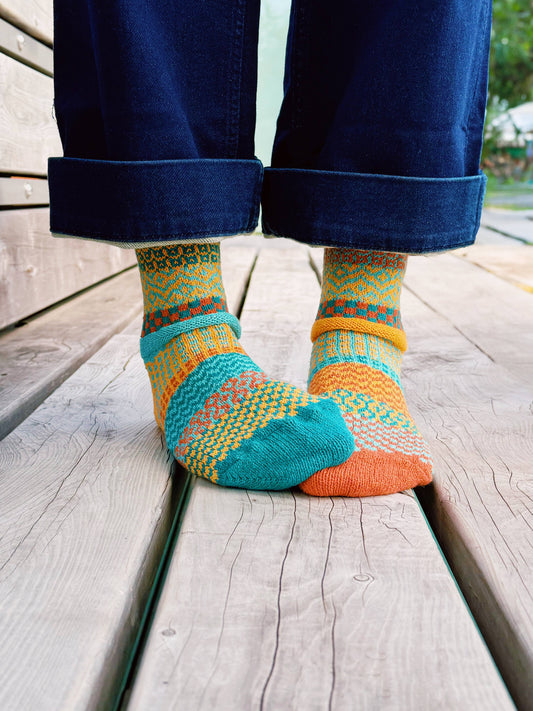 Dune Crew Socks | USA Made Sustainable Mismatched Socks