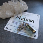 Medusa Spell Jar Amulet Necklace