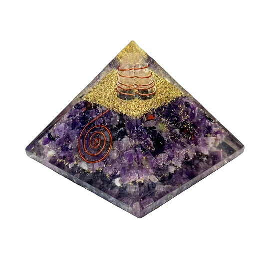 Orgonite Pyramid - Amethyst