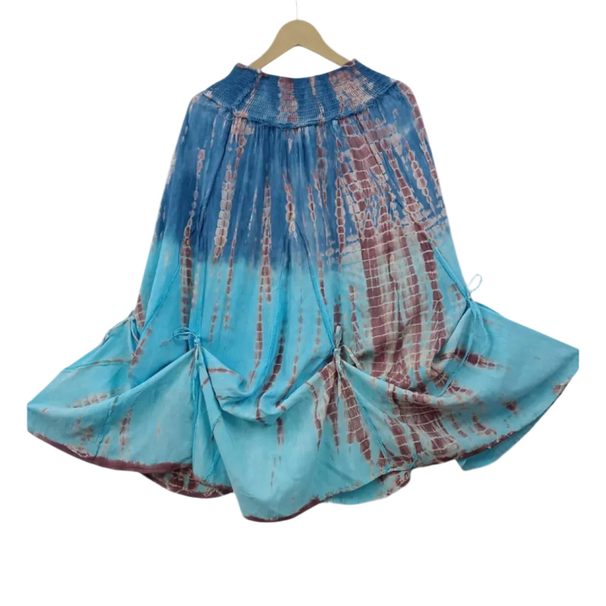 Adjustable Length Tie Dye Skirt