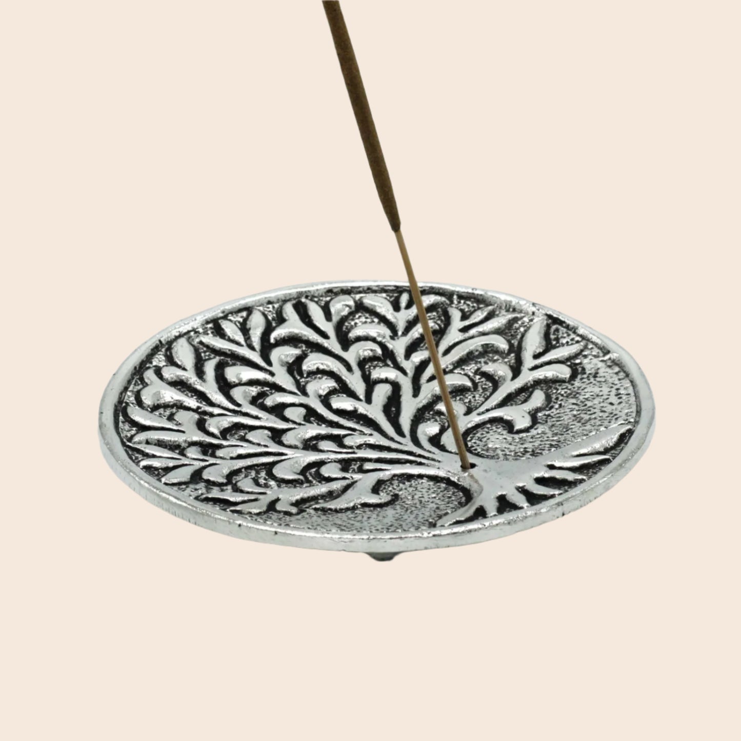 Aluminum Round Tree of Life Burner