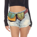 Pixie Three pocket Hip Festival fanny pack Waist Belt Bag