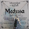 Medusa Spell Jar Amulet Necklace