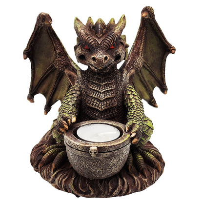 Big Dragon Tea Light / Incense Burner
