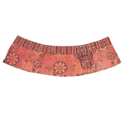 Wrap Mini Skirt with Pocket