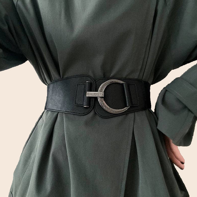 Vintage Stretchy Wide Waist Belt