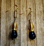 Blue Goldstone Earrings