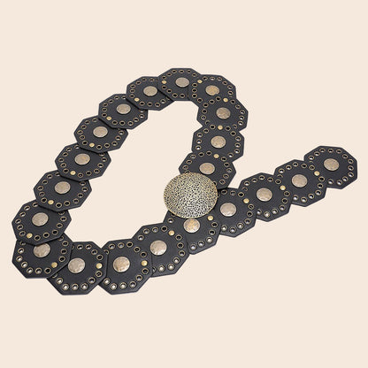 Octagon Shield Belt
