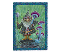Rectangle Forest Gnome Sticker