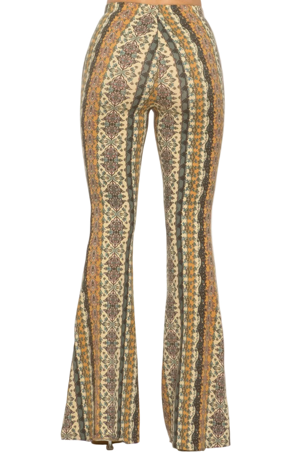 Boho Printed Flared Pants
