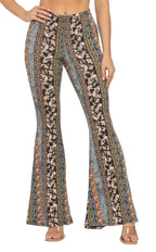 Boho Printed Flared Pants