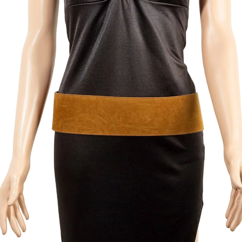 Vegan Leather Multi Strap Waist Belt