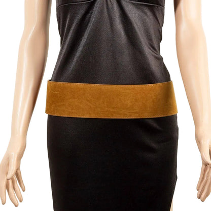 Vegan Leather Multi Strap Waist Belt