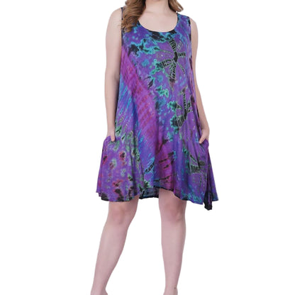 Loose Tie Dye Dress