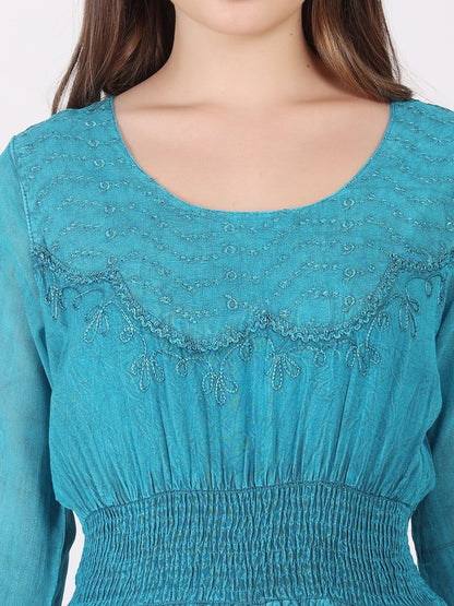 Long Sleeve Renaissance Dress