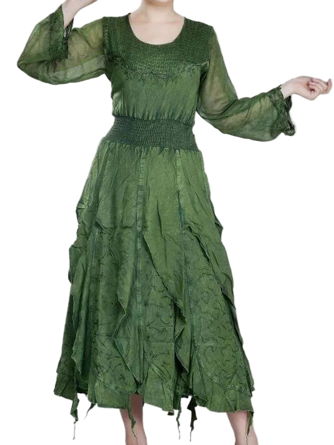 Long Sleeve Renaissance Dress