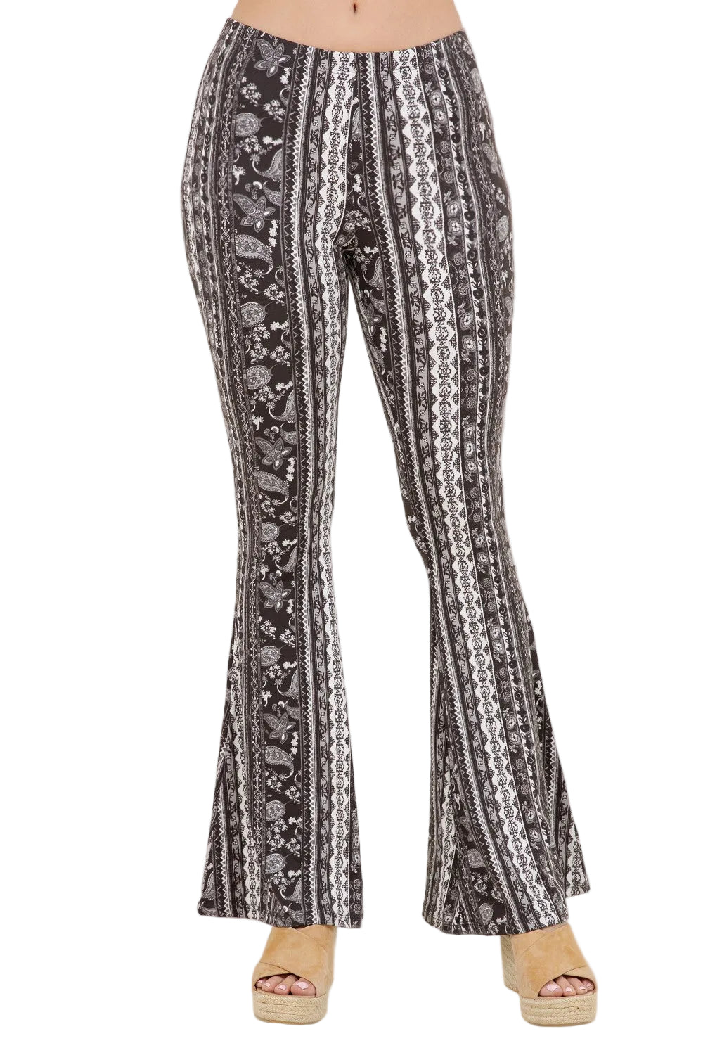 Boho Printed Flared Pants